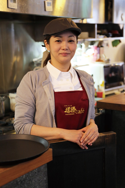 プリントイメージ 道勝café様刺しゅうエプロン プリントイメージ 道勝café様刺しゅうエプロン